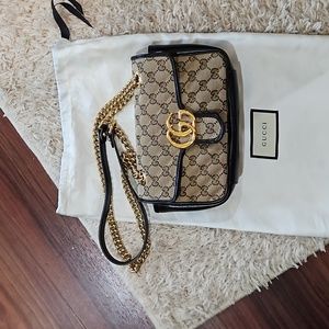 Gucci Monogram Matelasse mini shoulder bag